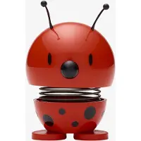 Hoptimist Baby Ladybird - 7 cm - Rot - - One Size - Dekofigur