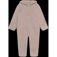 Huttelihut - Baby's Pram Suit Wool Fleece - Overall Gr 62 beige