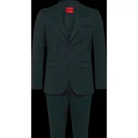 HUGO Zweiteiliger Extra Slim-Fit Anzug aus gemustertem Gewebe Grösse 54