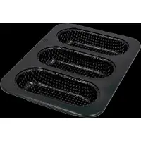 Birkmann Bread Buddies MiniBaguetteblech 3 Stück 25,5×18,5