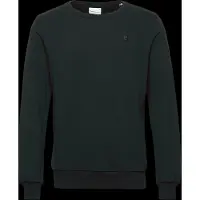 KnowledgeCotton Apparel Pullover Erik Basic Badge Sweat Herren Black Jet-S