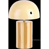 Present Time - Tischleuchte Rayado - Gelb - 25x25x34cm Tischlampe - Nachttischlampe, Wohnzimmer, Schlafzimmer