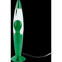 Leitmotiv - Tischleuchte Funky Rocket Lava - Grün - Ø8.6x35.5cm Tischlampe - Nachttischlampe, Wohnzimmer, Schlafzimmer