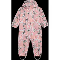Color Kids Regenanzug mit abnehmbarer Kapuze Schmetterlinge, rosa | mehrfarbig, 92