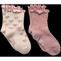 Minymo Socken - 2er-Pack - Light Rose - - 19/22 - Socken