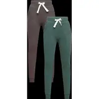 Minymo Jogginghosen - 2er-Pack - Hunter Green - - 5 Jahre (110) - Jogginghosen