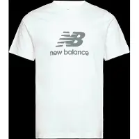 New Balance Sport Essentials Logo T-shirt White Größe: M | Bedruckte T-Shirts Outlet | Herren | Weiß