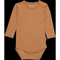 Minymo Body l/ä - Bambus - Streifenhörnchen - - 1 Jahr (80) - Body L/Ä