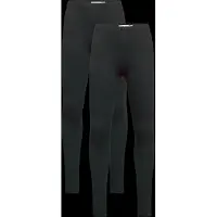 Minymo Leggings - 2er-Pack - Anthracite Black - - 12 Jahre (152) - Leggings