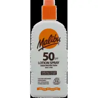 Malibu Sun Lotion Spray SPF 50 (F) 200 ml