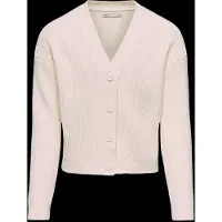 ONLY Cardigan - Rib - Strick - KogMandy - Birch - - 9-10 Jahre (134-140) - Cardigans
