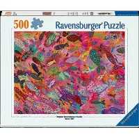 Ravensburger Fish in Fuchsia 500 PC Puzzle