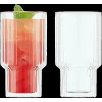 Bodum Glas Navalia Transparent 250 ml (Set von 2 Stück)