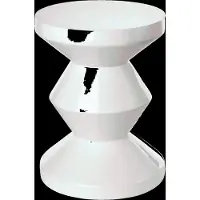 Pols Potten Beistelltisch Zig Zag White