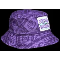 Quiksilver Outdoorhut "Classic", Damen, dusted peri global heat 64x64, Baumwolle, Hüte Outdoorhut