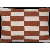 Broste Copenhagen - Jane Kissenbezug, 40 x 60 cm, mocha bisque / oatmeal