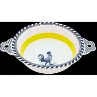 Pols Potten Schüssel x Rijksmuseum Bird Patterned Yellow 17 cm
