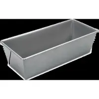 Städter Kastenform 24 x 10 cm / H 7 cm Silber