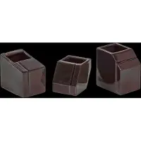 Serax Vase Mini Silos Burgundy (3er-Set)