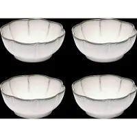 Serax - Inku Schüssel, Ø 15 cm, weiß (4er-Set)