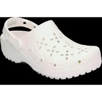 Crocs Clog Unisex Classic Floral Cut Clog Chalk-Schuhgröße 37 - 38