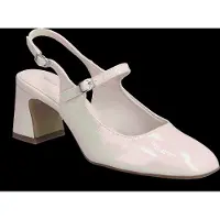 Tamaris Damen Karree Pumps mit Blockabsatz Vegan Riemchen 1-29601-46, Größe:40 EU, Farbe:Beige