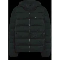 Tommy Hilfiger Steppjacke "MID WEIGHT HOODED JACKET" mit Kapuze Winterjacke, Übergangsjacke