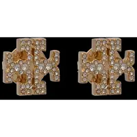 Tory Burch Ohrringe Kira Pave Stud 158535 Goldfarben