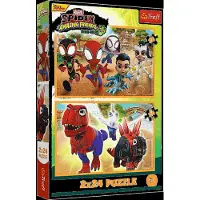 Trefl Spidey & Dinosaurs Puzzles 2x24 Teile