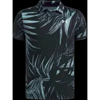 Under Armour Matchplay Printed Polo blue white (411) XS