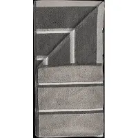 Zone Handtuch Sauna Eucalyptus / Olive Green / Soft Grey (50 x 100 cm)