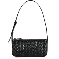 GUESS Handtasche Stacey Mini HWGG97 41720 Schwarz