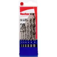 Fischer Metallbohrer D-HSS-G Set 2-8mm (6)