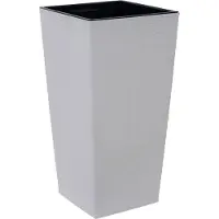 Siena Garden NIZZA GROOVE LA834-05 Pflanzgefäss Polypropylen Creme