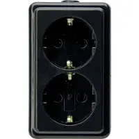 Kopp Steckdose sw