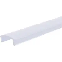 Deko-light Abdeckung Flach F-01-10, milchig, 40% Transmission, 2000mm