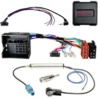 ACV 42xvw002-1 | Lenkradinterface Seat / Skoda / VW mit Antennenadapter (Quadlock)