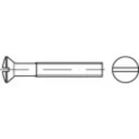 Toolcraft TO-5450499 Linsensenkschrauben M3 20 mm Schlitz DIN 964 Messing 200 St.
