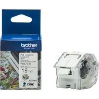 Brother Farb-Etikettenrollen f. VC-500W, selbstklebend, L 5000 mm x B 19 mm