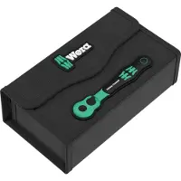 Wera 05136417001 9585 Textile Box Zyklop Comfort 1/4", leer, 170 x 90 x 45 mm