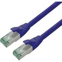 Roline RM Patchkabel Cat.6A S/FTP (PiMF), blau, 3 m