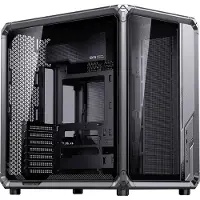 Jonsbo X400 PRO, Tower, PC, Schwarz, Mini-ITX, micro ATX, ATX, Acrylnitril-Butadien-Styrol (ABS), Gehärtetes Glas, Aluminium, 17,6 cm