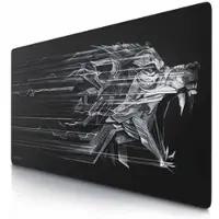 Titanwolf Gaming Mauspad, XXXL Speed Mousepad 1200 x 600 mm, Geschwindigkeit & Präzision, Wolf Epsilon