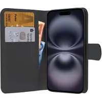 Pedea Book Cover Classic für Apple iPhone 16 Plus -black