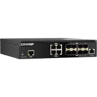 Qnap QSW-M3212R-8S4T, Managed, 10G Ethernet (100/1000/10000), Rack-Einbau, 1U