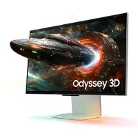 Samsung G90XF, 68,6 cm (27"), 3840 x 2160 Pixel, 4K Ultra HD, 3D, 1 ms, Silber