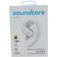 Anker AeroFit 2, Kabellos, Anrufe/Musik/Sport/Alltag, 85 g, Kopfhörer, Weiß