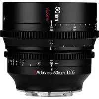7artisans 50 mm T1.05 M43 (Panasonic Olympus) Schwarz