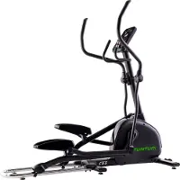 Tunturi Signature C65 Ellipsentrainer - Fitnesstrainer mit 48 Widerstandsstufen - Ergometer - Bluetooth - Herzfrequenzsensoren - Tablet-Halterung