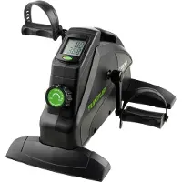 Tunturi Cardio Fit M35 Pedaltrainer – Mini Bike Heimtrainer für Senioren, Beintrainer für Zuhause, Einstellbarer Widerstand und LCD-Display für Arm- und Beintraining